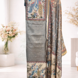 Heritage Printed Unstitched Suit Set