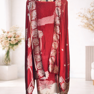 Floral Woven Unstitched Suit Set